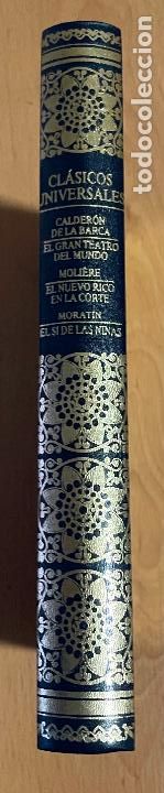 Libros de segunda mano: Clasicos universales, Moliere, Calderon de la Barca, Moratin - Foto 1