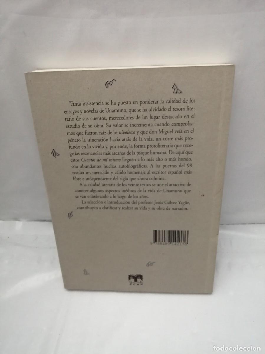 Libros de segunda mano: CUENTOS DE M&Iacute; MISMO (PRIMERA EDICI&Oacute;N) - Foto 2