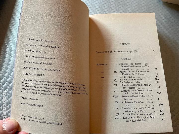 Libros de segunda mano: ODISEA Homero - Foto 3