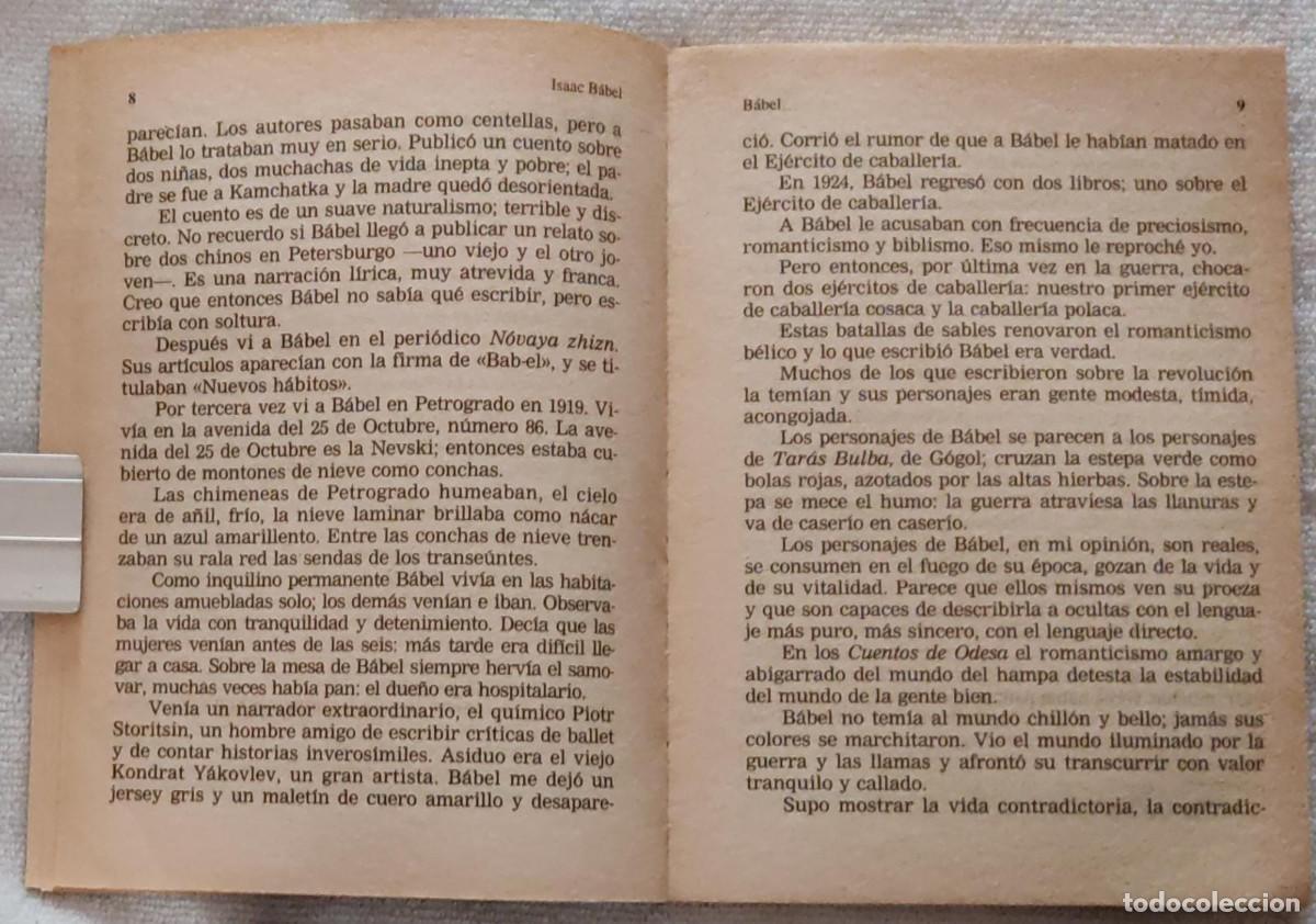 Libros de segunda mano: RELATOS DE ODESA. - Foto 4