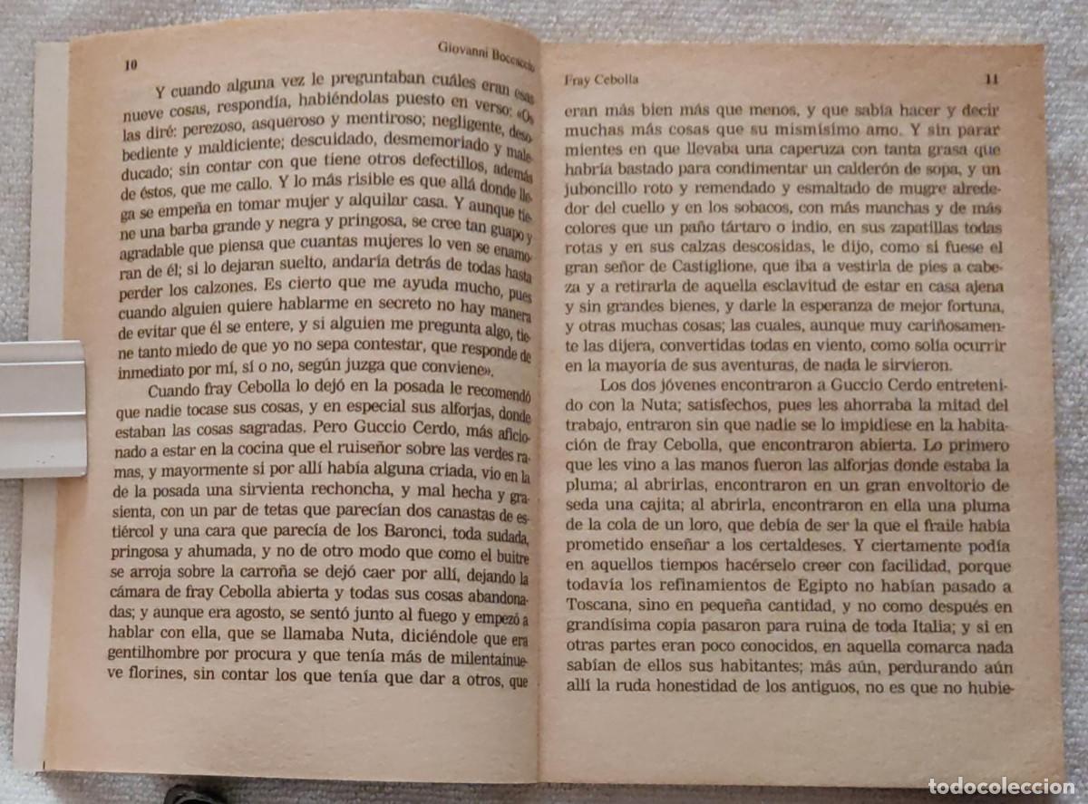 Libros de segunda mano: FRAY CEBOLLA Y OTRAS BURLAS. - Foto 4