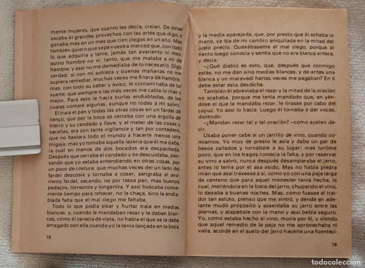 Libros de segunda mano: LAZARILLO DE TORMES. - Foto 4