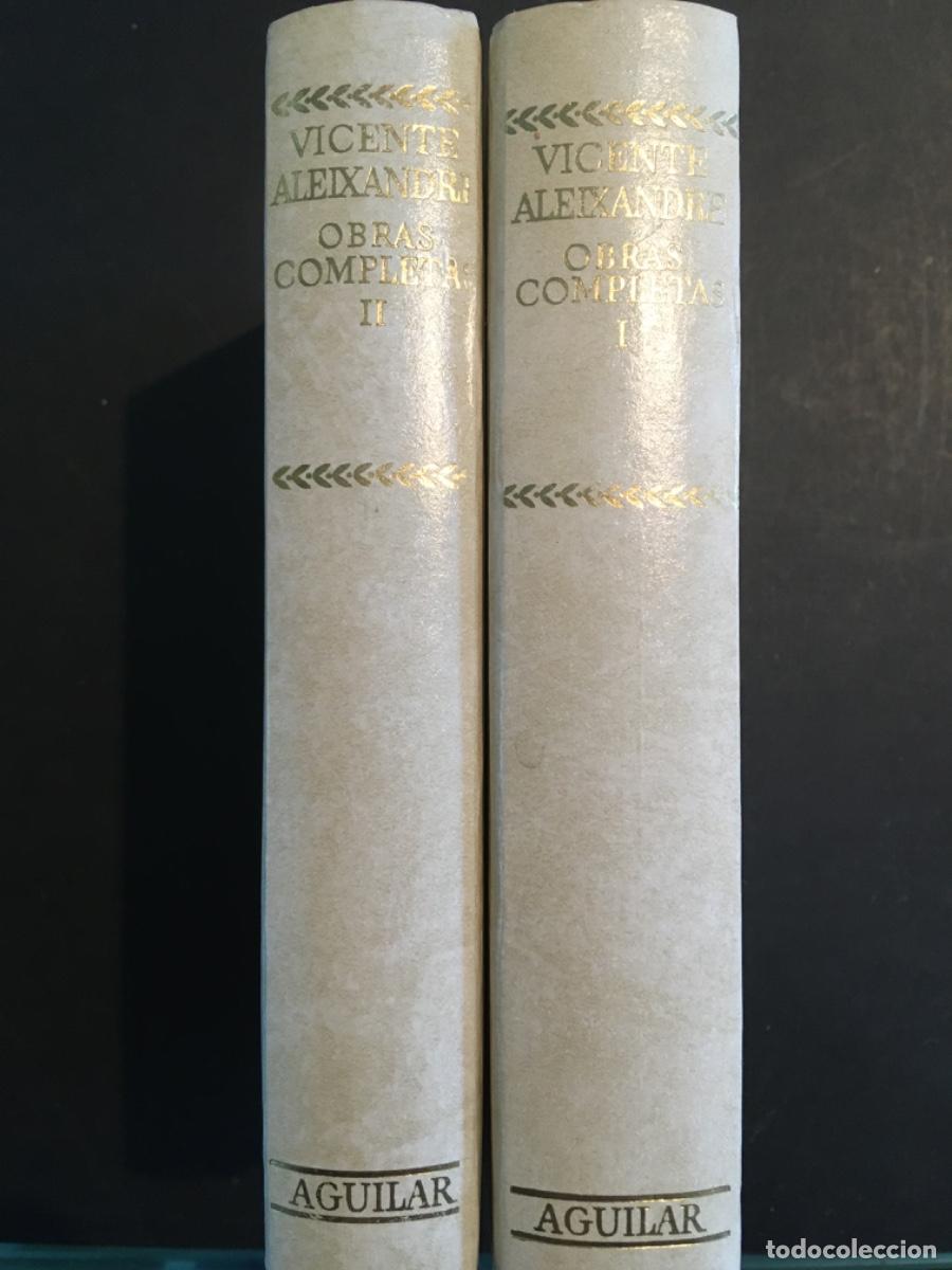 Libros de segunda mano: OBRAS COMPLETAS, VICENTE ALEIXANDRE, 2 TOMOS, AGUILAR - Foto 1