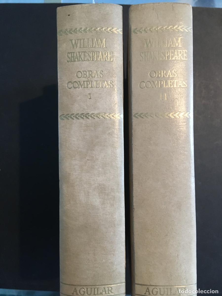 Libros de segunda mano: OBRAS COMPLETAS, WILLIAM SHAKESPEARE, 2 TOMOS, AGUILAR - Foto 1
