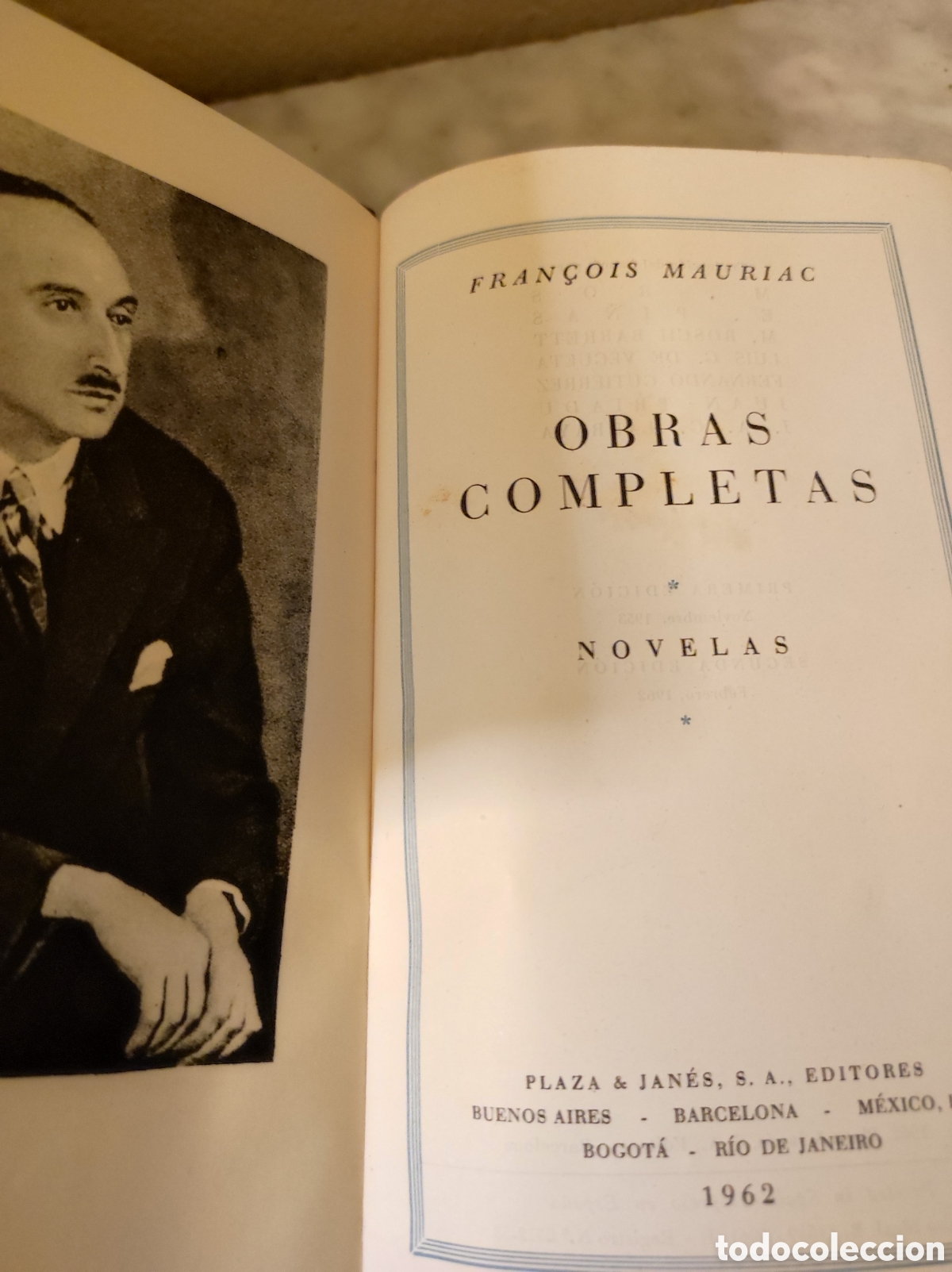 Libros de segunda mano: Obras completas de plaza y Janes - Foto 2
