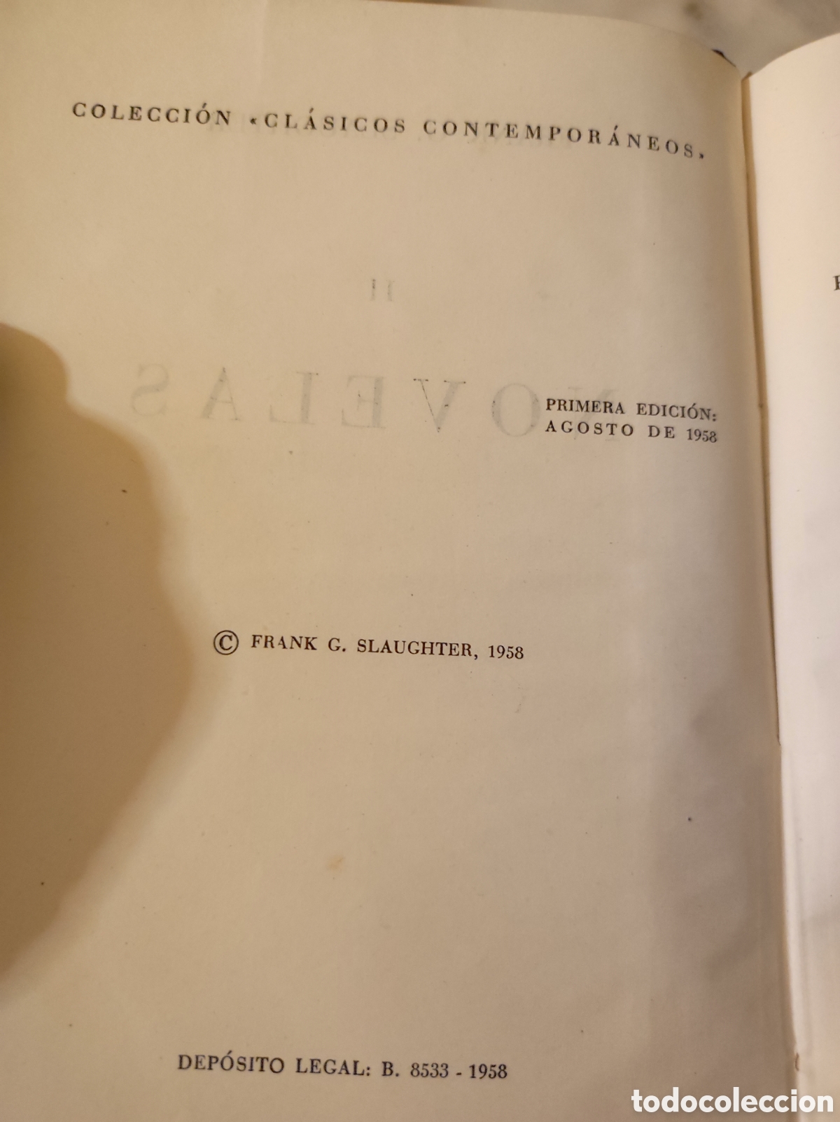 Libros de segunda mano: 3 tomos , novelas editorial planeta 1958 - Foto 4