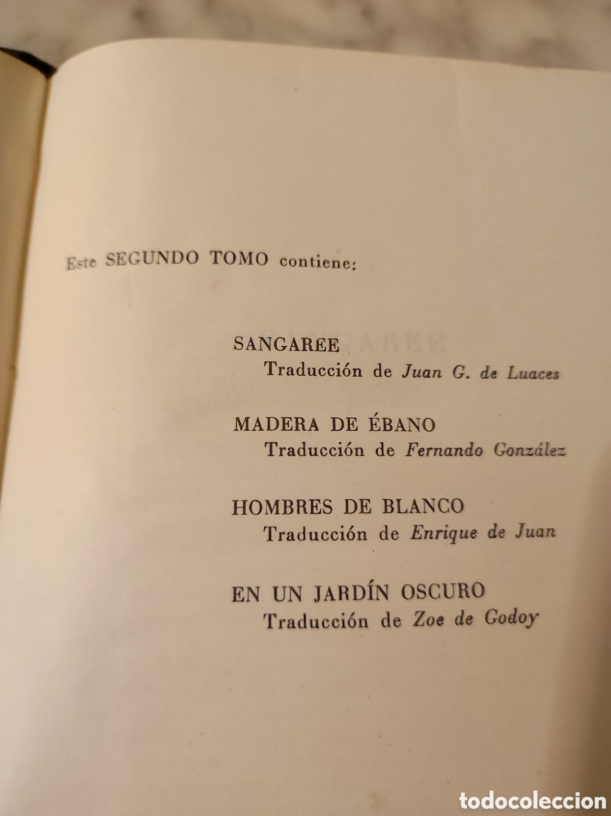 Libros de segunda mano: 3 tomos , novelas editorial planeta 1958 - Foto 7