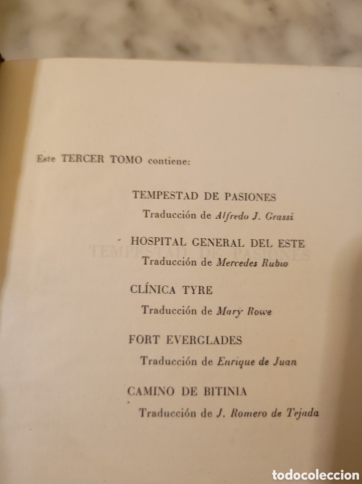 Libros de segunda mano: 3 tomos , novelas editorial planeta 1958 - Foto 9