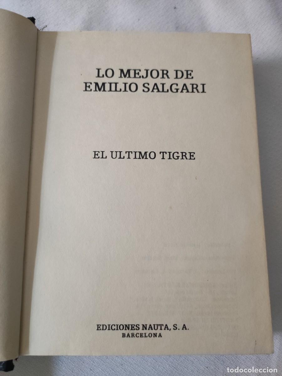 Libros de segunda mano: Lo mejor de Emilio Salgari: el &uacute;ltimo tigre - Foto 1