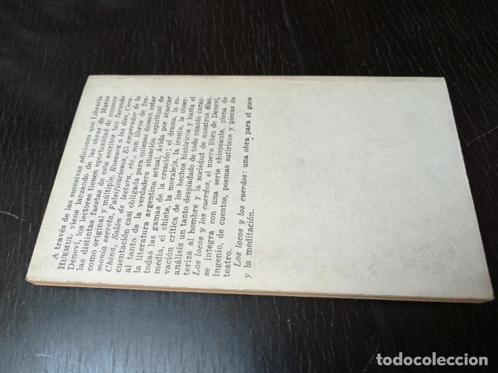 Libros de segunda mano: 1975 - MARCO DENEVI. Los locos y los cuerdos - PRIMERA EDICI&Oacute;N - Foto 2