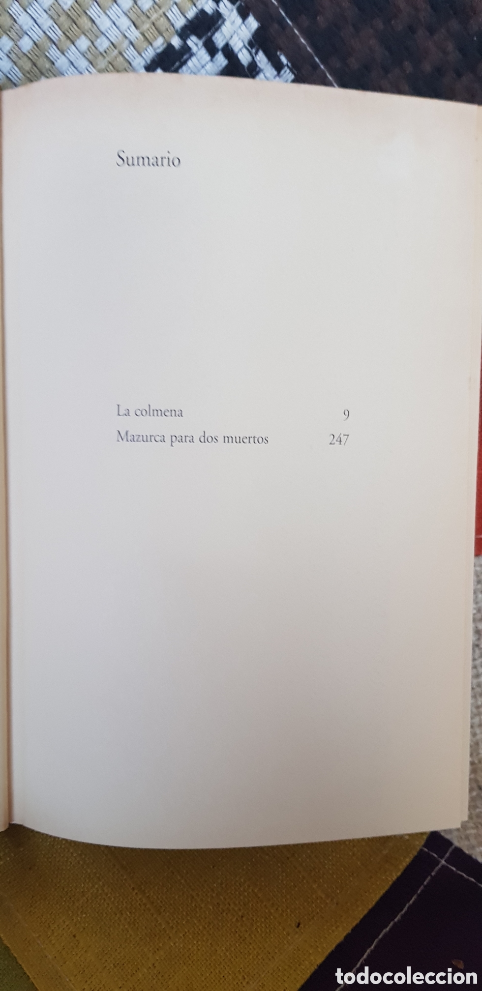 Libros de segunda mano: Libro LA COLMENA/MAZURCA PARA DOS MUERTOS. Edit. RBA, 2001 (LB) - Foto 7