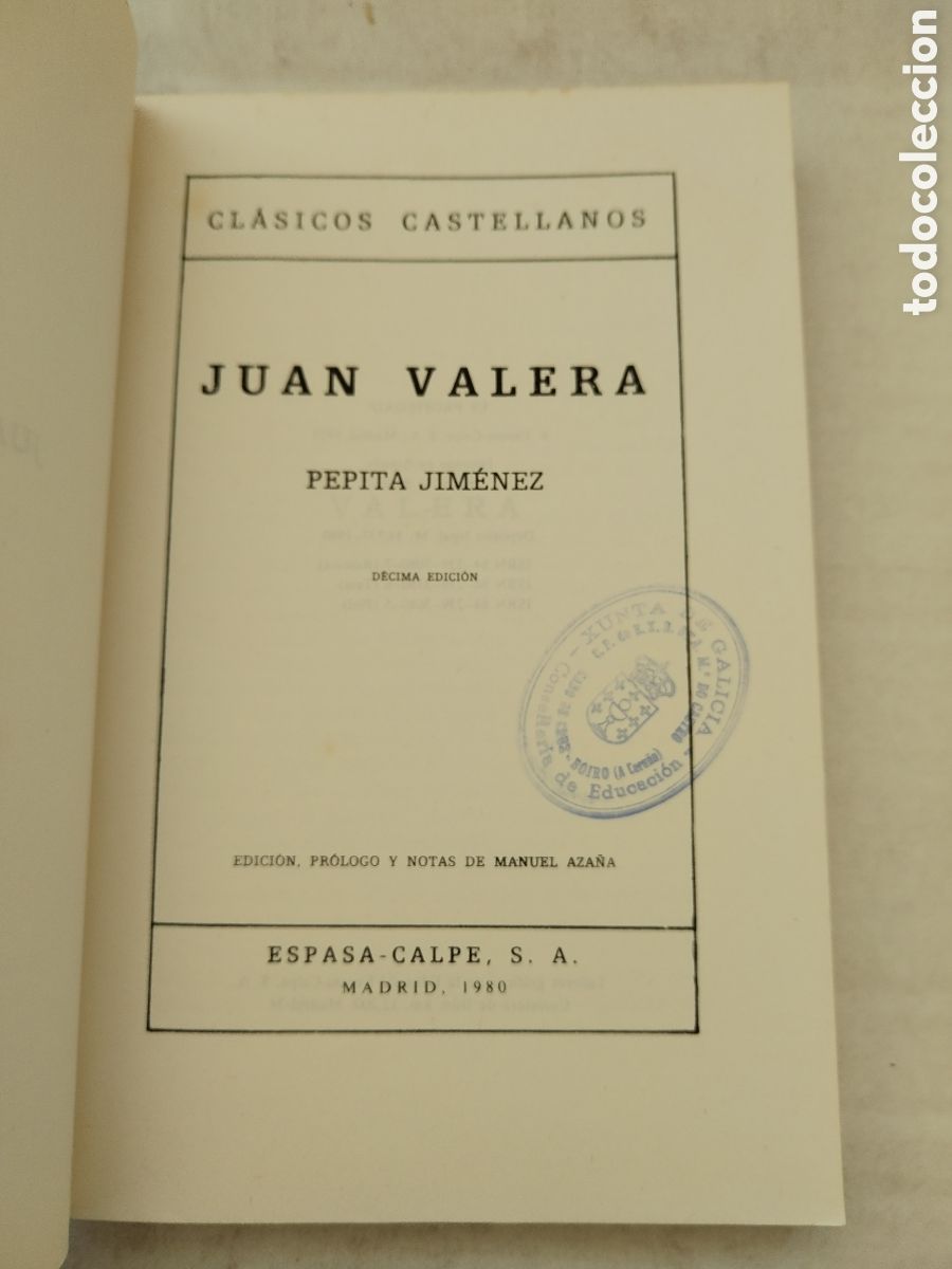 Libros de segunda mano: PEPITA JIMENEZ/JUAN VALERA - Foto 3