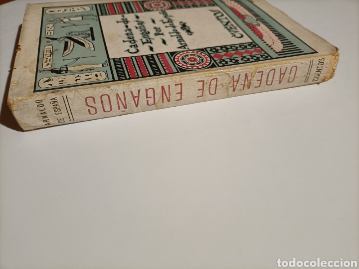 Libros de segunda mano: Cadena de enga&ntilde;os. Cuentos Arnaldo de Espa&ntilde;a - Foto 3