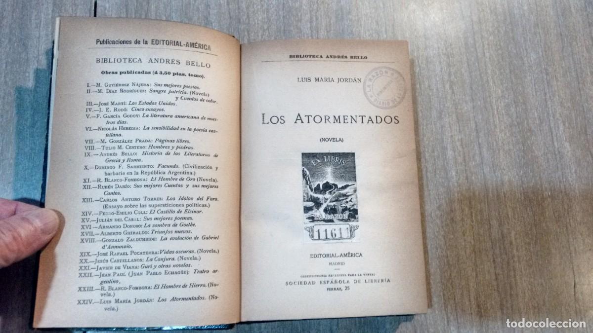 Libros de segunda mano: LUIS MARIA JORDAN - LOS ATORMENTADOS - Foto 4