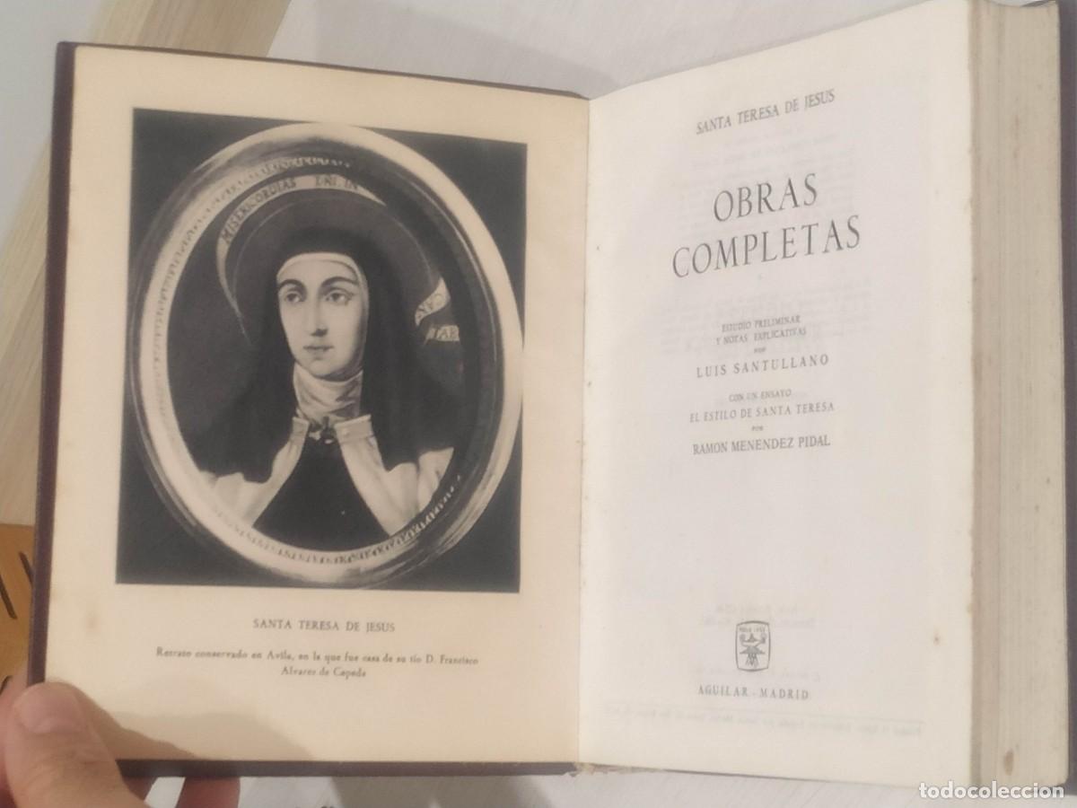 Libros de segunda mano: Teresa de Jes&uacute;s. Obras Completas. Aguilar. - Foto 4