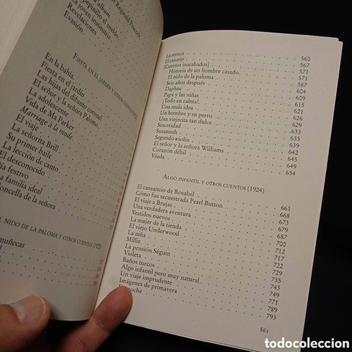 Libros de segunda mano: CUENTOS COMPLETOS - KATHERINE MANSFIELD - DEBOLSILLO 2003 (SOBRE LA EDICI&Oacute;N DE ALBA) - Foto 7