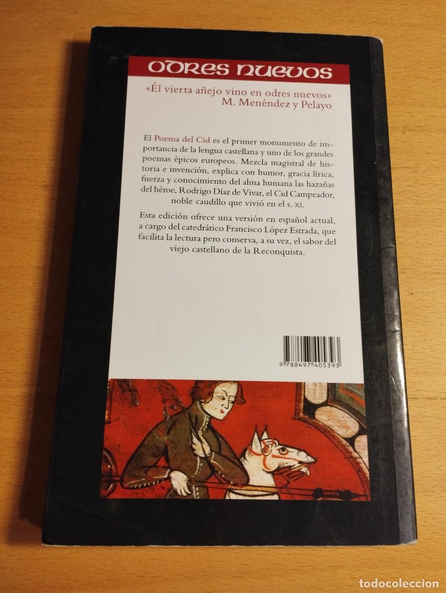 Libros de segunda mano: POEMA DEL CID (VERSI&Oacute;N Y PR&Oacute;LOGO DE FRANCISCO L&Oacute;PEZ ESTRADA) - Foto 6