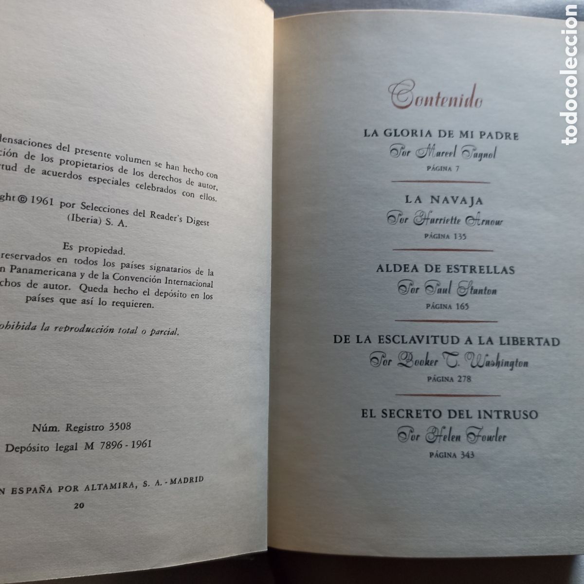 Libros de segunda mano: Biblioteca de Selecciones del Reader,s Digest, cuatro ejemplares - Foto 7