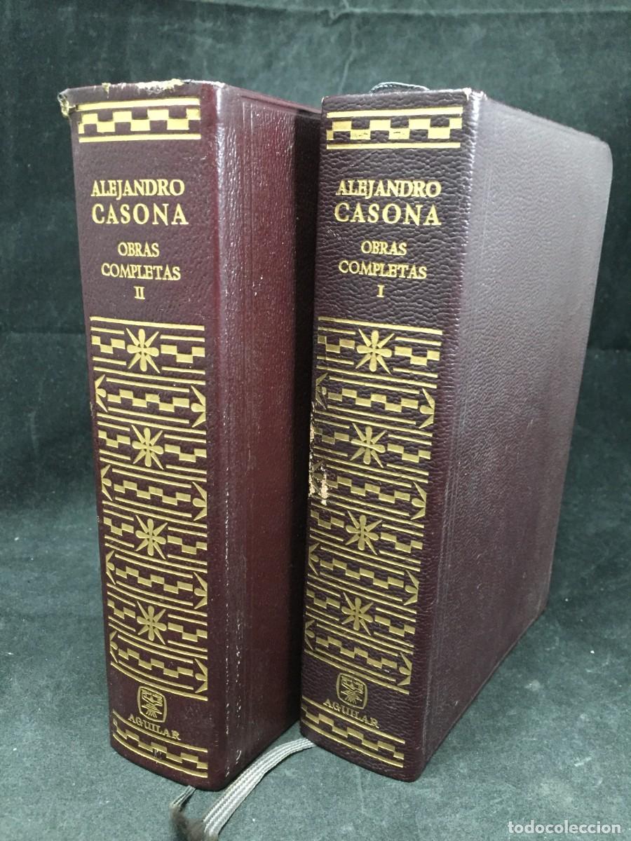 Libros de segunda mano: ALEJANDRO CASONA. OBRAS COMPLETAS. DOS TOMOS, ediciones Aguilar 1967 - Foto 1
