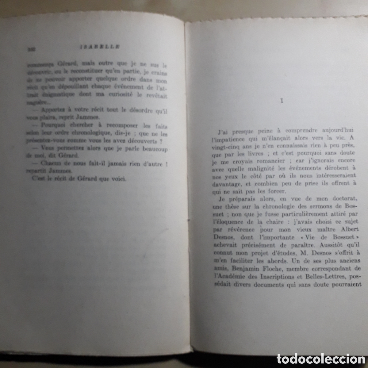 Libros de segunda mano: Andr&eacute; Gide: La symphonie pastorale. Isabelle. Ed. Gallimard - Foto 4