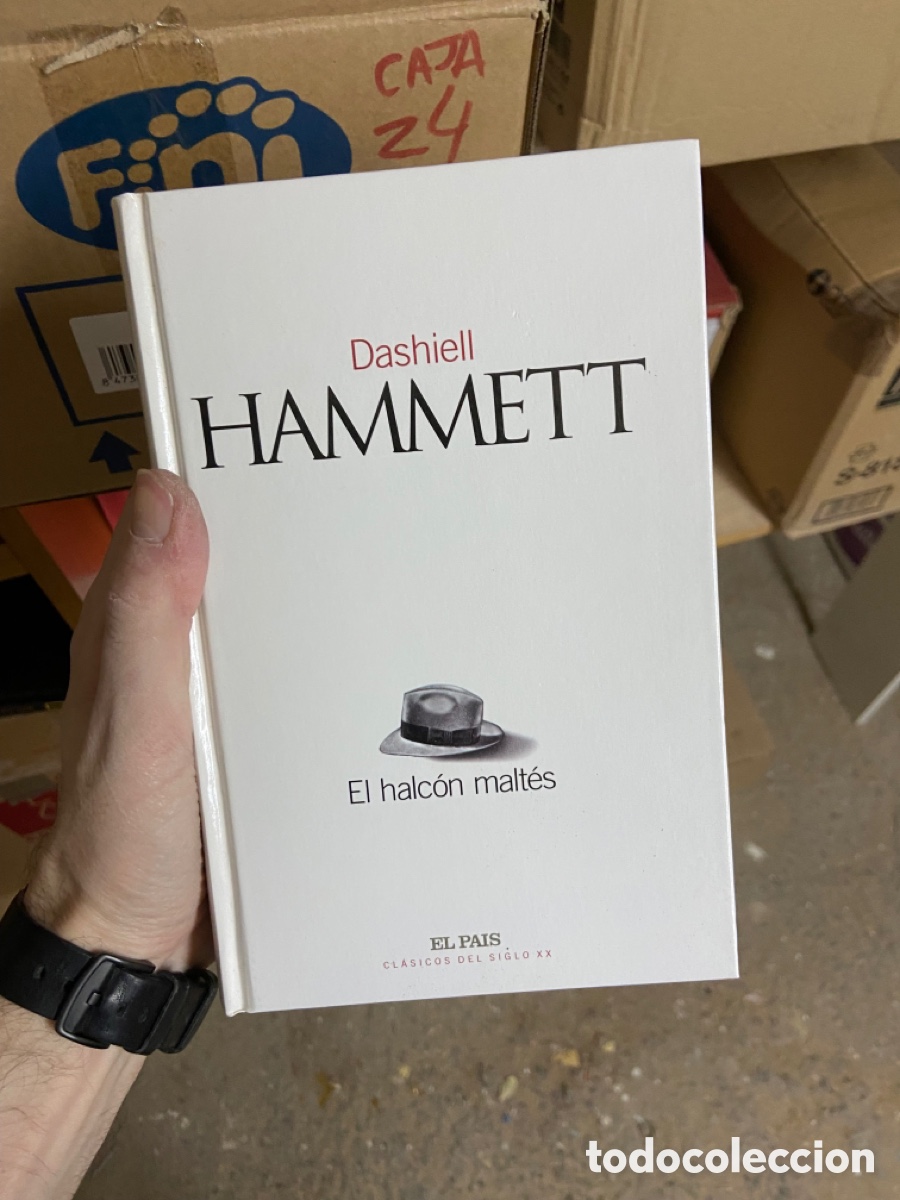 Libros de segunda mano: Caja38 Dashiell HAMMETT El halc&oacute;n malt&eacute;s - Foto 1