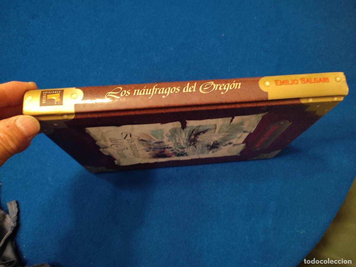 Libros de segunda mano: Los N&aacute;ufragos del Oreg&oacute;n Emilio Salgari Ediciones Rueda 2003 - Foto 2