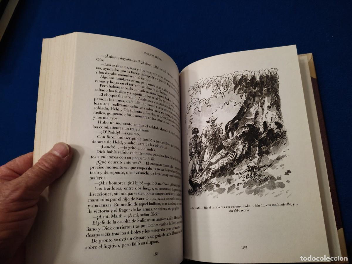 Libros de segunda mano: Los N&aacute;ufragos del Oreg&oacute;n Emilio Salgari Ediciones Rueda 2003 - Foto 8
