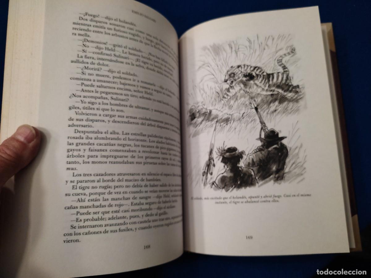 Libros de segunda mano: Los N&aacute;ufragos del Oreg&oacute;n Emilio Salgari Ediciones Rueda 2003 - Foto 9