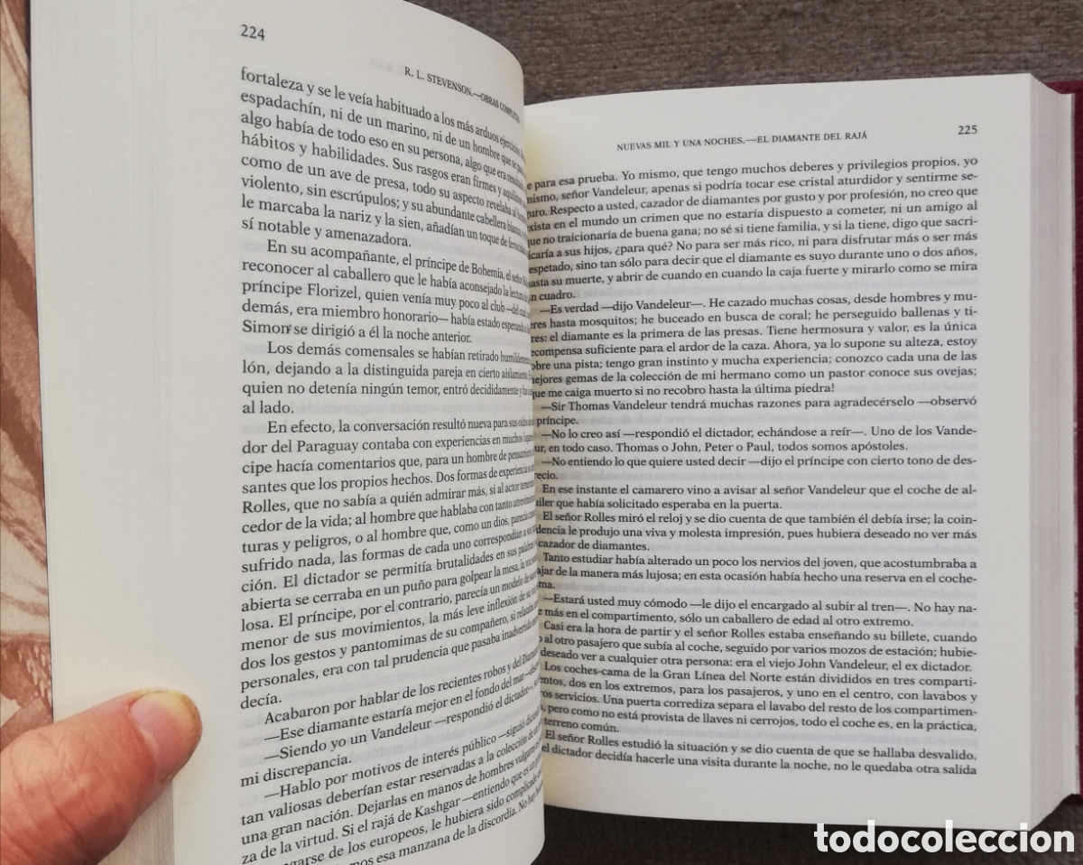 Libros de segunda mano: Obras completas de Stevenson. Aguilar. Tomo III. 3 - Foto 2
