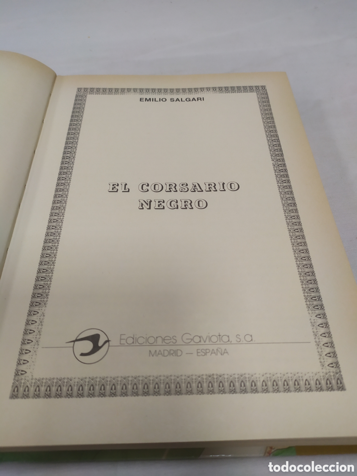 Libros de segunda mano: El corsario Negro. Emilio Salgari, 1984 - Foto 3