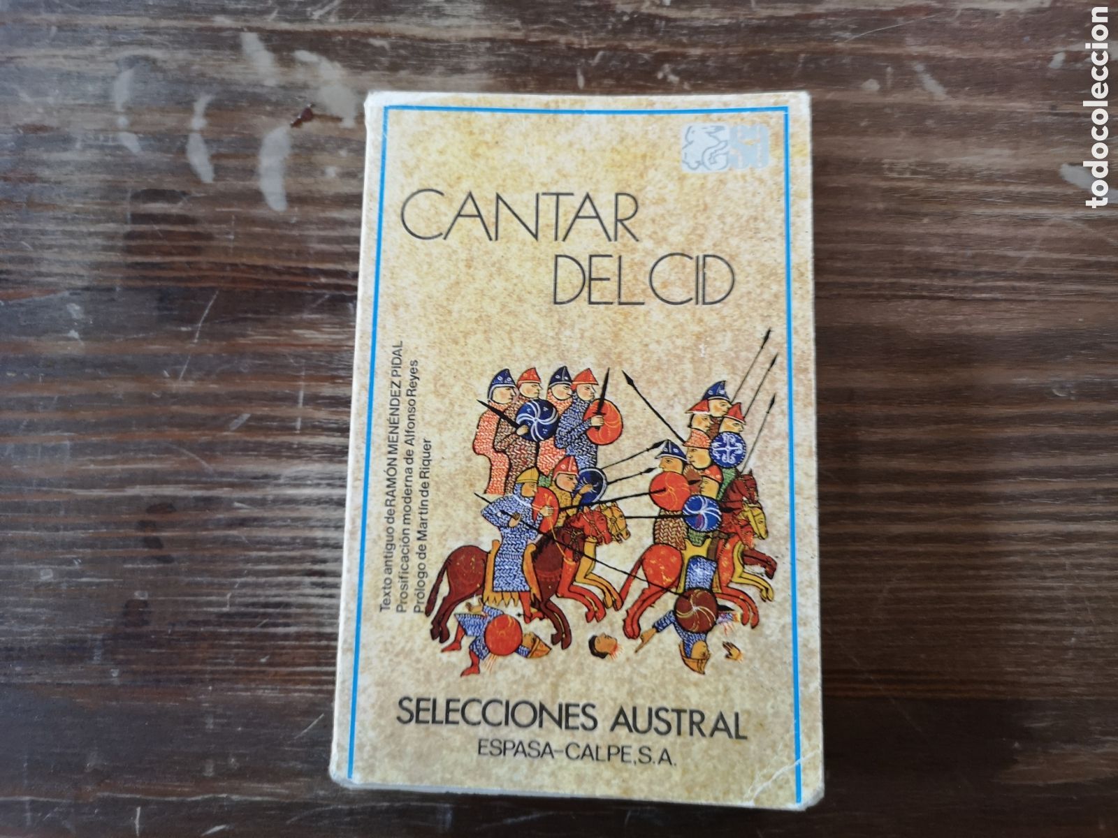Libros de segunda mano: Cantar del Cid. Selecci&oacute;n Austral. Espasa-calpe - Foto 1