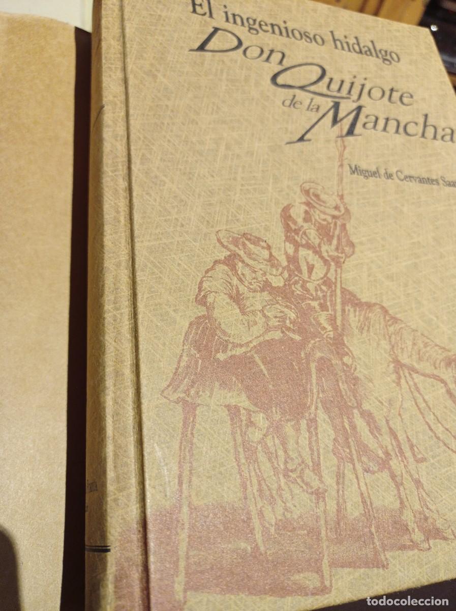 Libros de segunda mano: Libro facs&iacute;mil Don Quijote de la Mancha. 2 tomos. Editado en M&eacute;xico, 1995, limitada 2000 ejemplares - Foto 3