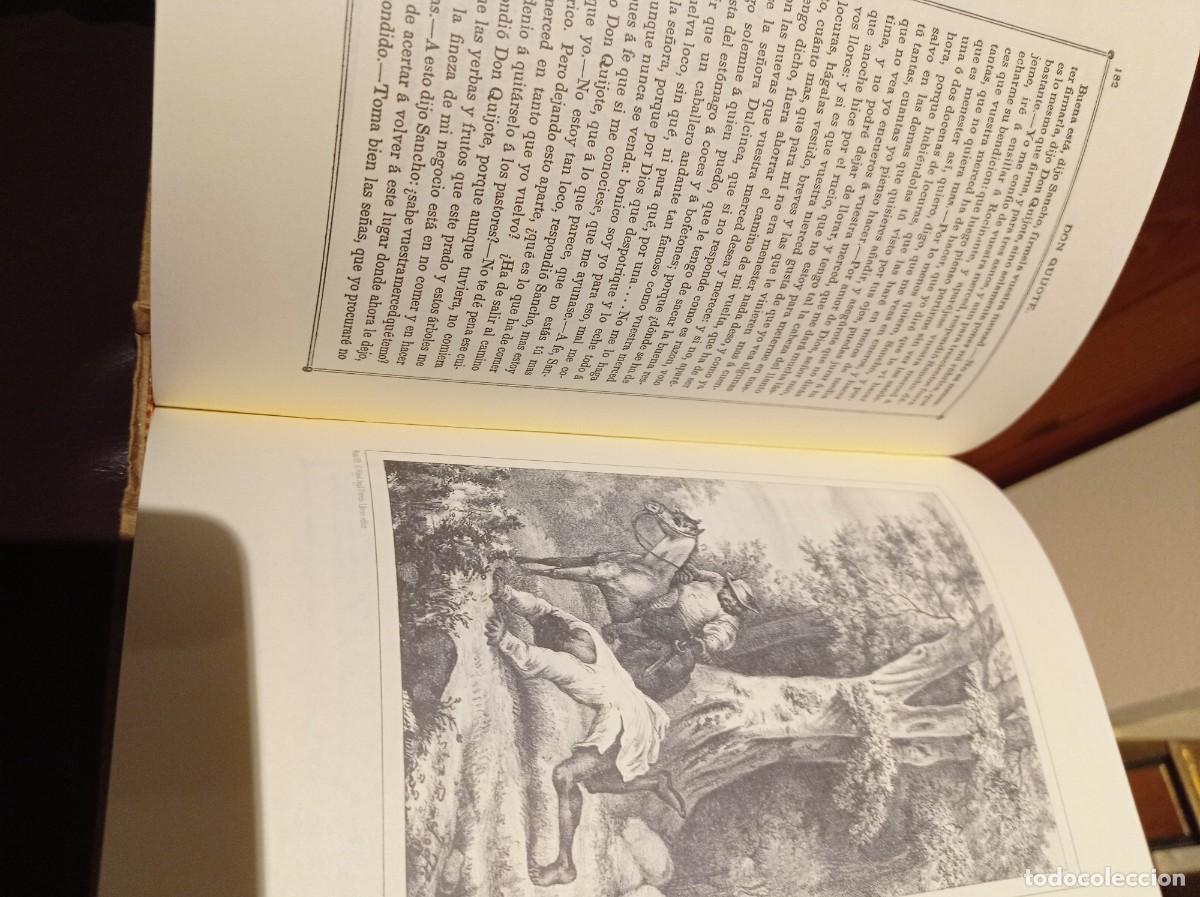 Libros de segunda mano: Libro facs&iacute;mil Don Quijote de la Mancha. 2 tomos. Editado en M&eacute;xico, 1995, limitada 2000 ejemplares - Foto 11