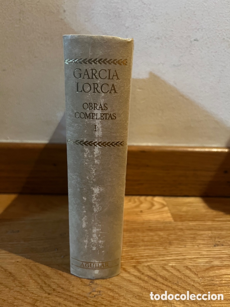 Libros de segunda mano: Garc&iacute;a Lorca Obras completas Tomo I Aguilar - Foto 1