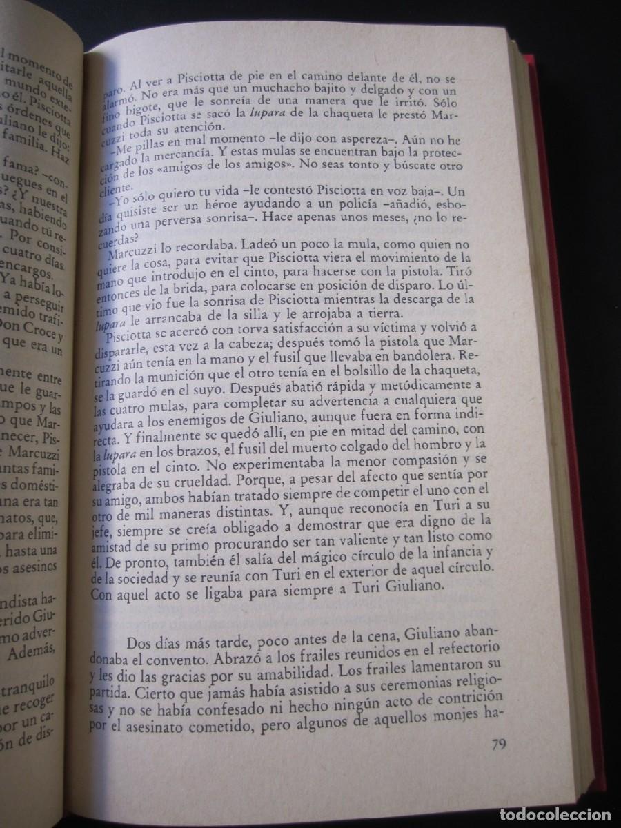 Libros de segunda mano: Salvatore Giuliano El Siciliano (Mario Puzzo) - Foto 17