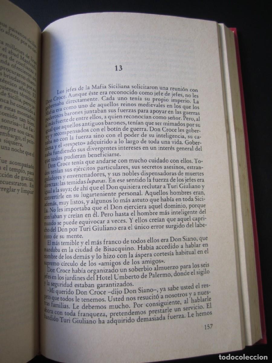 Libros de segunda mano: Salvatore Giuliano El Siciliano (Mario Puzzo) - Foto 18