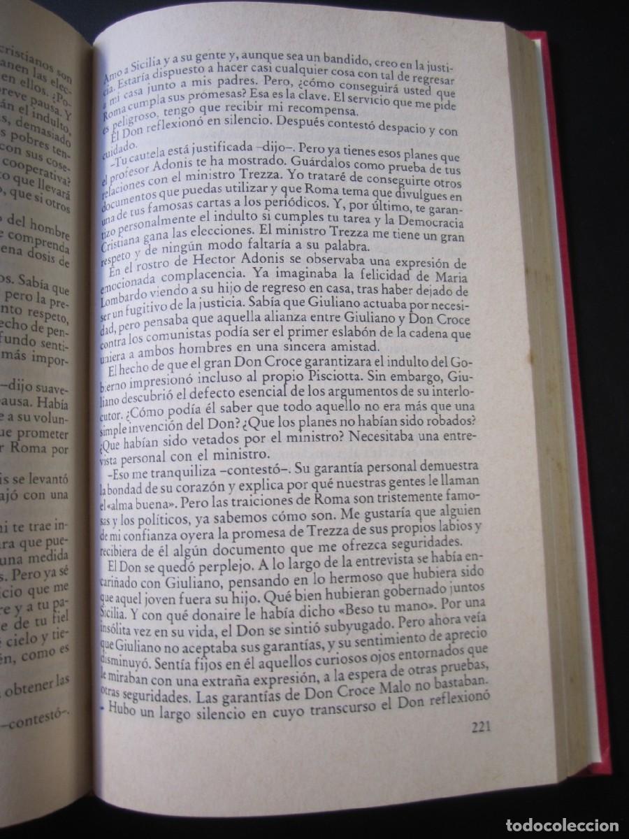 Libros de segunda mano: Salvatore Giuliano El Siciliano (Mario Puzzo) - Foto 20