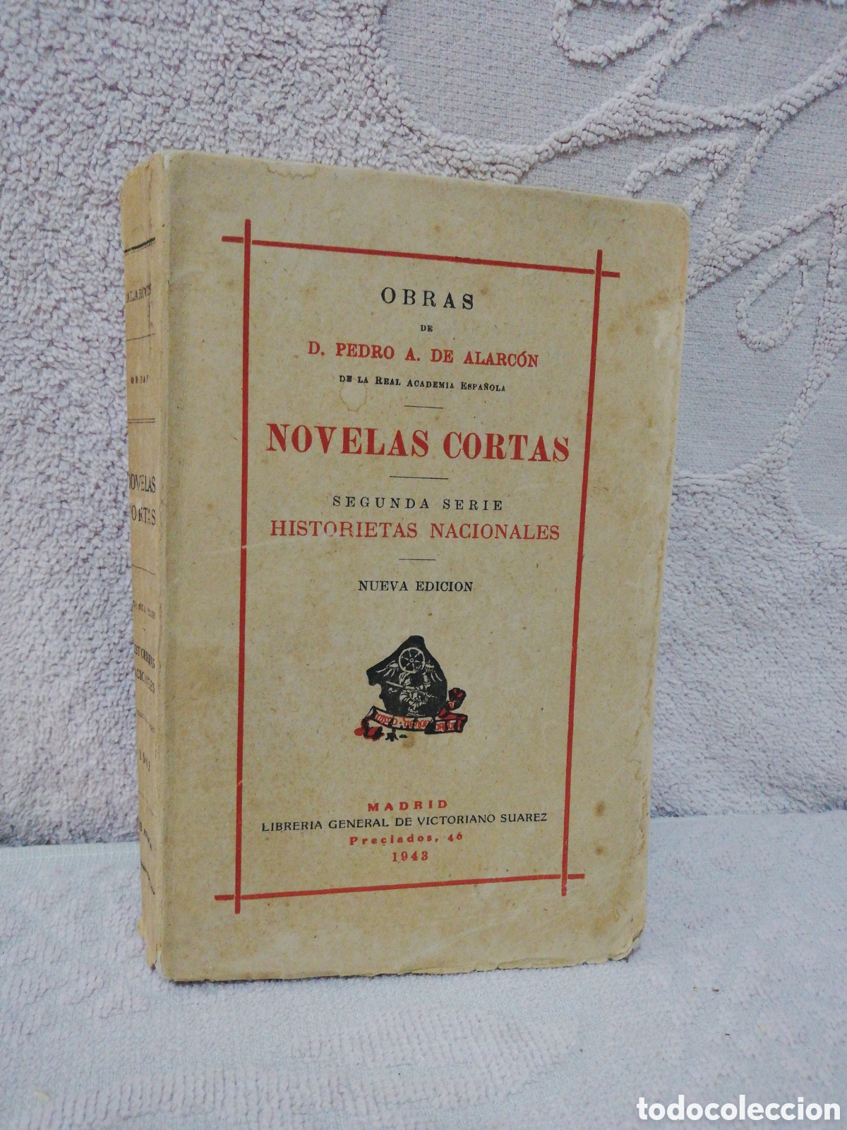 Libros de segunda mano: Pedro Antonio de Alarc&oacute;n - Novelas cortas - 1943 - Foto 1