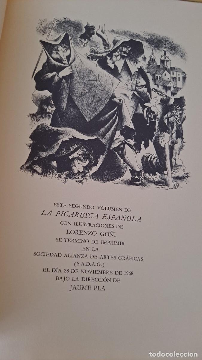 Libros de segunda mano: LA PICARESCA ESPA&Ntilde;OLA (VOLUMEN SEGUNDO) - EDICIONES NAUTA 1968 - Foto 5
