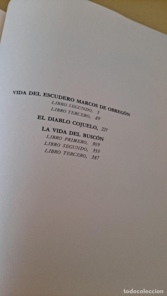 Libros de segunda mano: LA PICARESCA ESPA&Ntilde;OLA (VOLUMEN SEGUNDO) - EDICIONES NAUTA 1968 - Foto 6