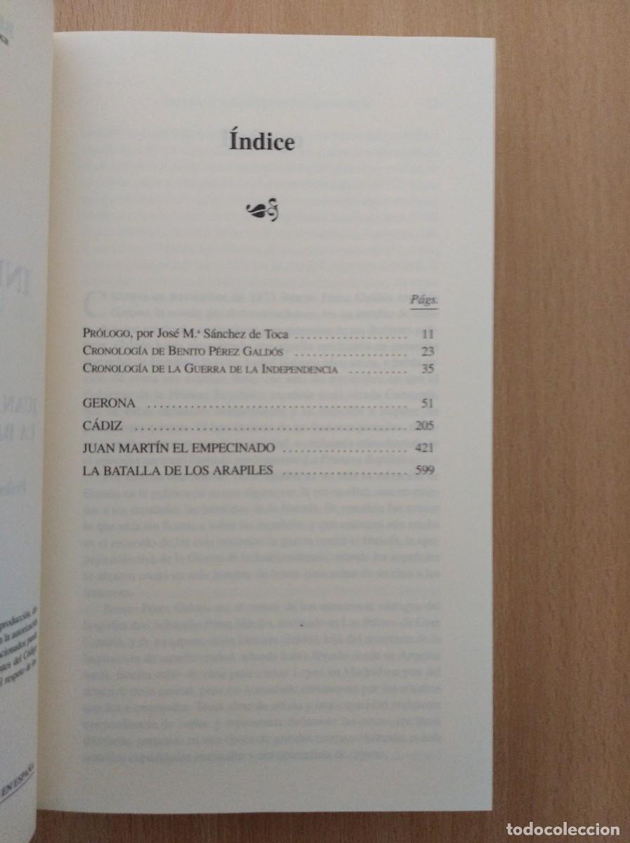 Libros de segunda mano: GUERRA DE LA INDEPENDENCIA/ 2 TOMOS. Benito P&eacute;rez Gald&oacute;s - Foto 21