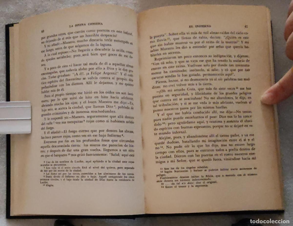 Libros de segunda mano: LA DIVINA COMEDIA. - Foto 5