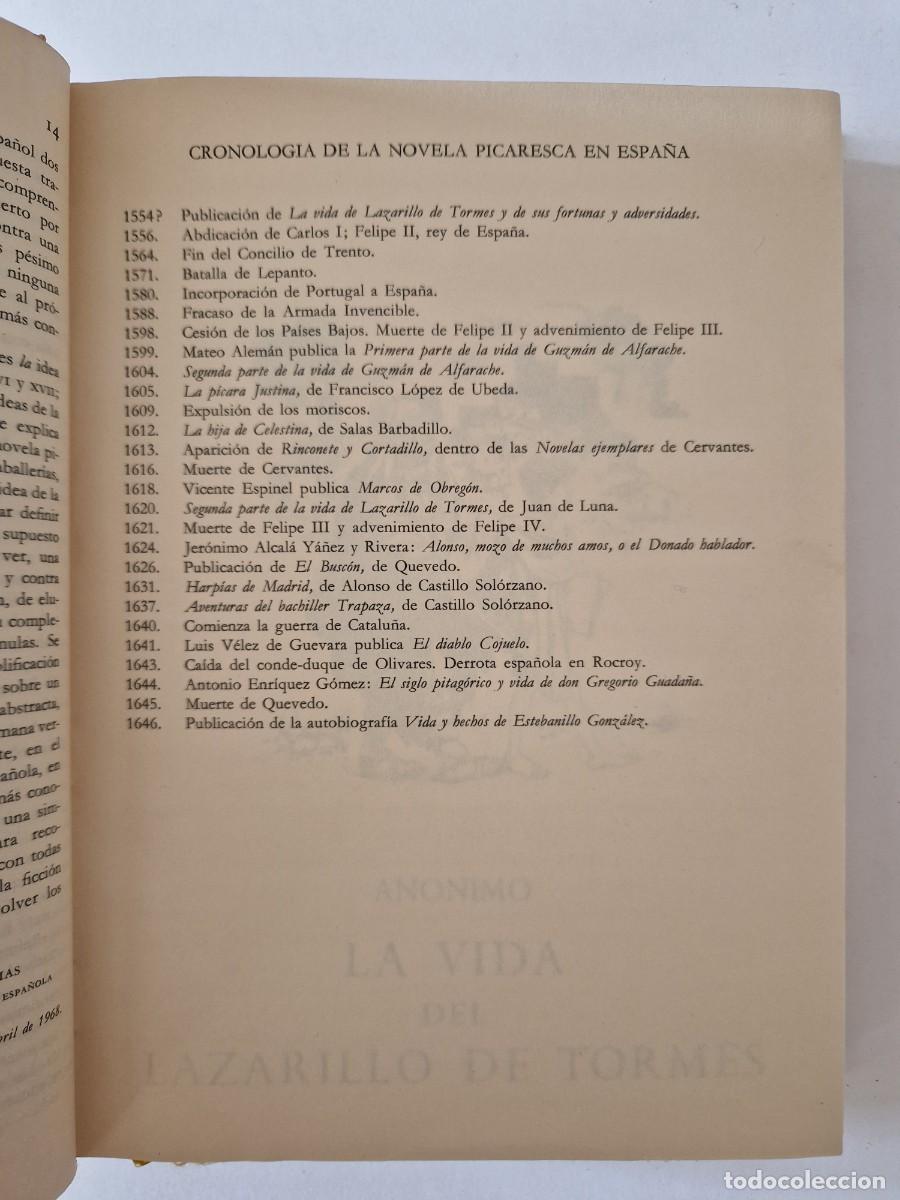 Libros de segunda mano: VV.AA. La picaresca espa&ntilde;ola. Ed. Nauta, 1969 - Foto 9