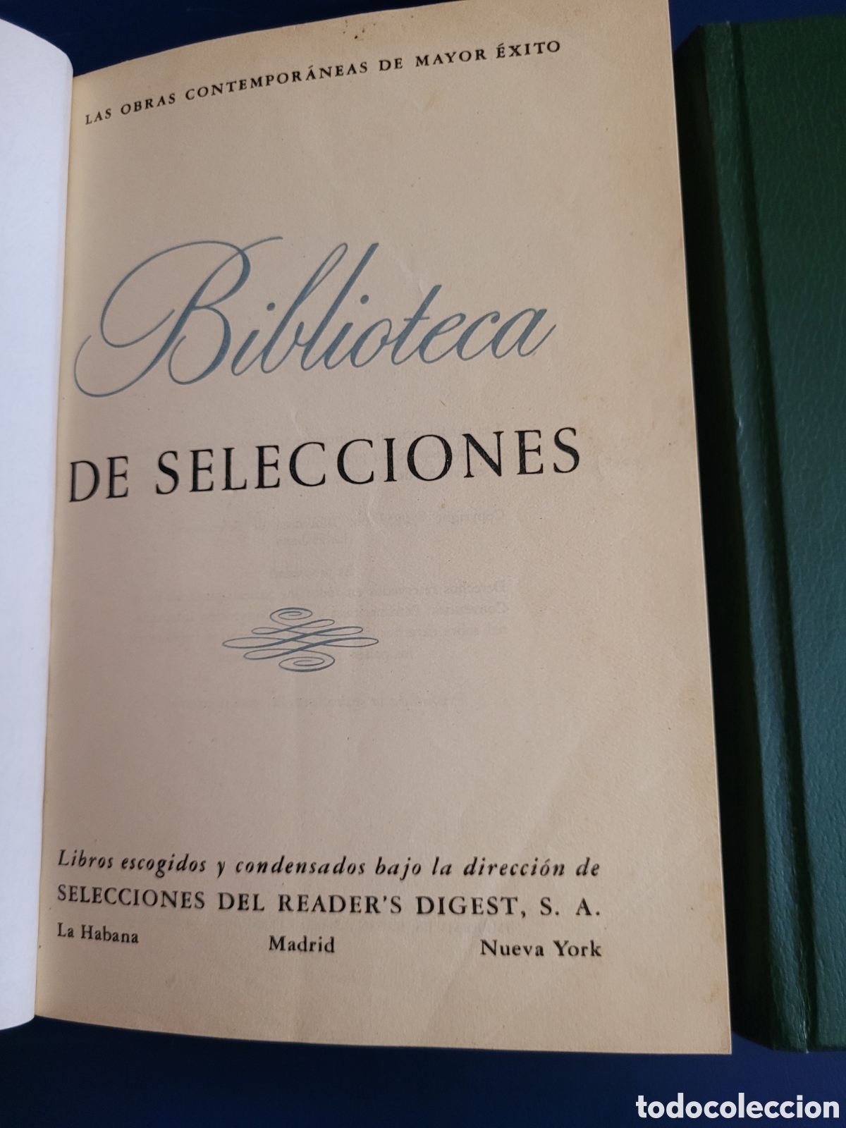 Libros de segunda mano: BIBLIOTECA DE SELECCIONES 2 LIBROS 1957 Y 1969 - Foto 2