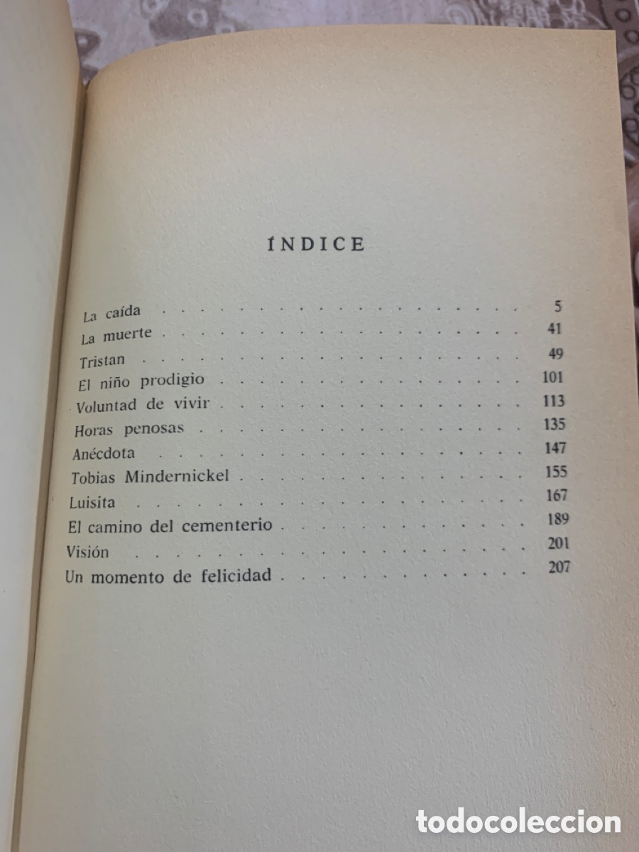 Libros de segunda mano: La ca&iacute;da. Thomas Mann. Traducci&oacute;n de J . A. Bravo y F. Fontcuberta. - Foto 6
