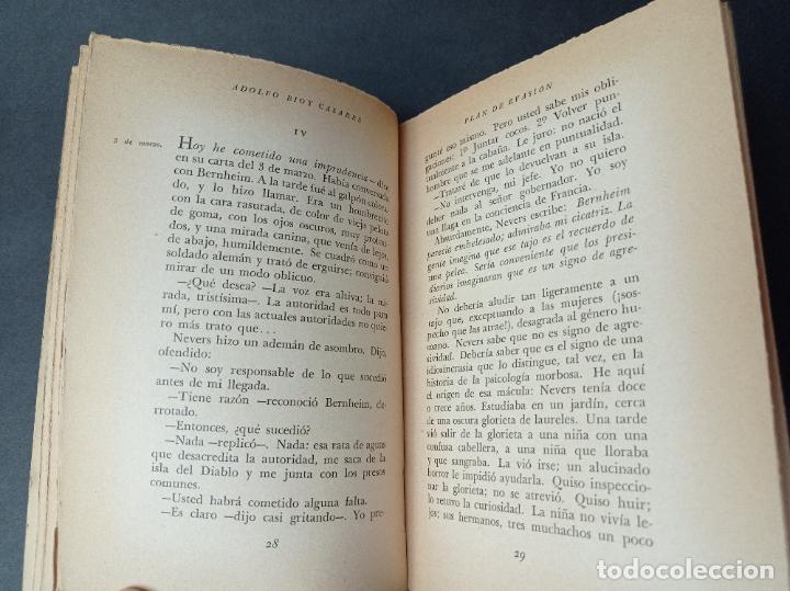 Libros de segunda mano: 1945 - ADOLFO BIOY CASARES. Plan de evasi&oacute;n - PRIMERA EDICI&Oacute;N - Foto 6