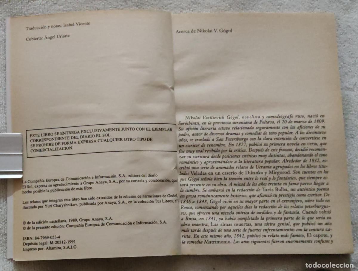 Libros de segunda mano: EL CAPOTE. - Foto 3