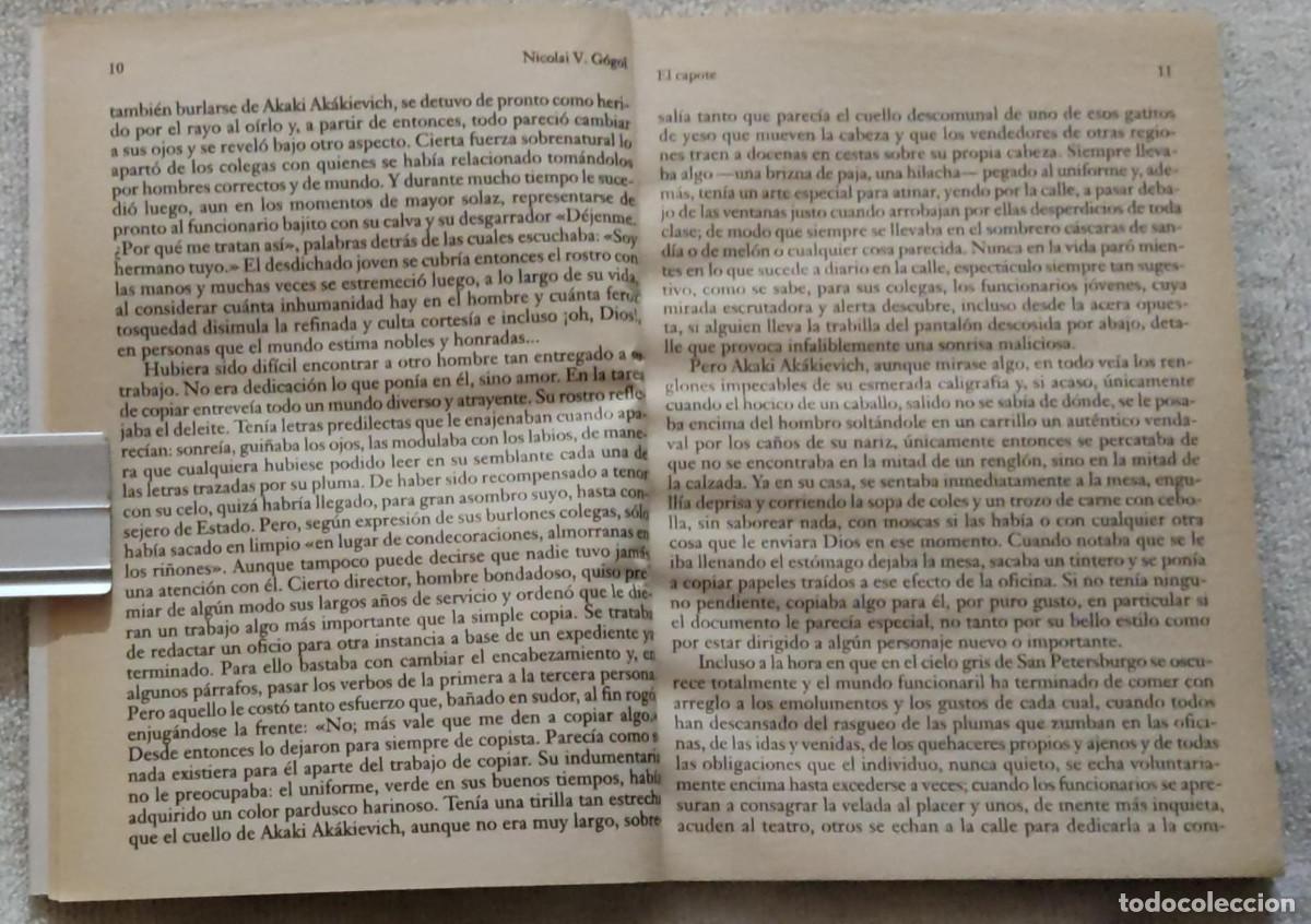 Libros de segunda mano: EL CAPOTE. - Foto 4