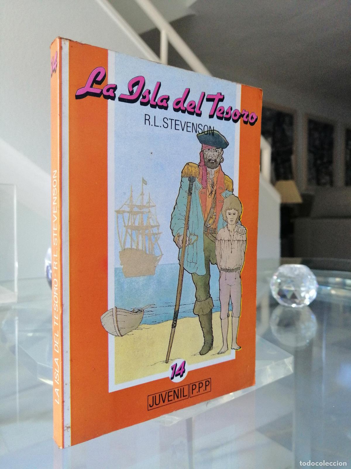 Libros de segunda mano: LA ISLA DEL TESORO - R.L. STEVENSON - P.P.P. EDICIONES 1986 - Foto 1