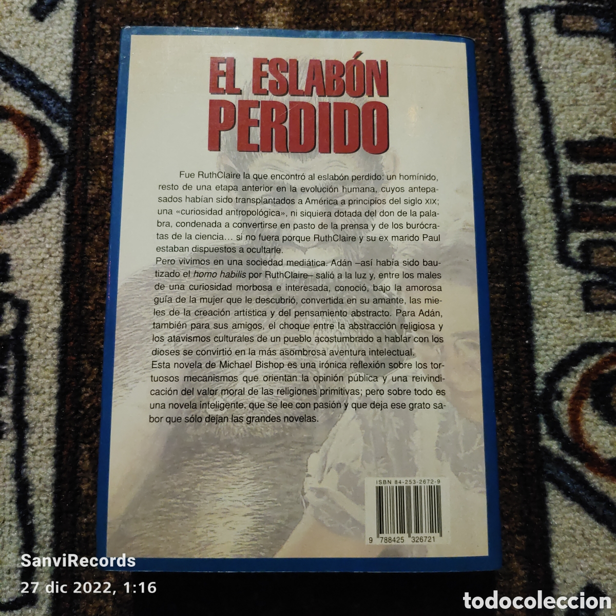 Libros de segunda mano: EL ESLAB&Oacute;N PERDIDO (MICHAEL BISHOP) (GRIJALBO) - Foto 2